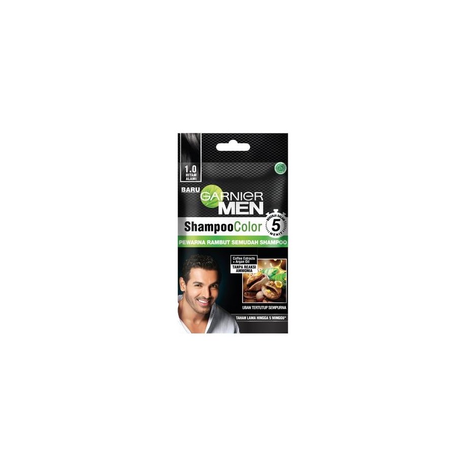Garnier Men Shampoo Color Shade 1